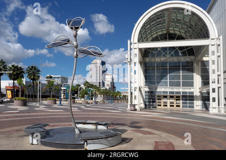 Die Gegend vor dem Long Beach Convention and Entertainment Center in Long Beach, Kalifornien (CTK Photo/Pavel Vesely) Stockfoto