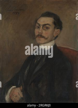 Porträt von Dr. Ferdinand Mainzer, 1899 von Lovis Corinth Stockfoto