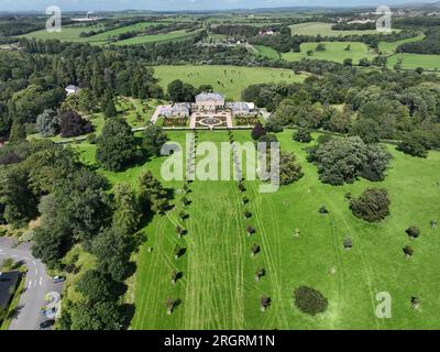 Draufsicht auf Dumfries House Cumnock East Ayrshiredefault Stockfoto