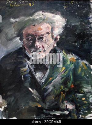 Porträt Georg Brandes 1925 von Lovis Corinth Stockfoto