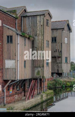 CASTLEFORD UND FERRYBRIDGE Stockfoto