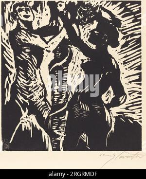 Adam and Eve (der Sündenfall) 1919 von Lovis Corinth Stockfoto