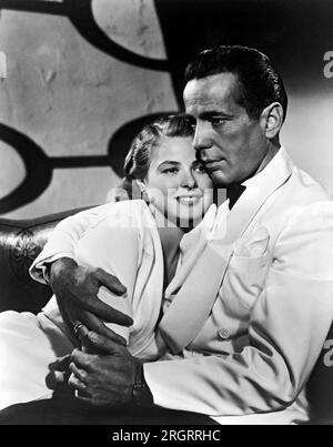 Hollywood, Kalifornien 1942 immer noch aus dem Film "Casablanca" mit Ingrid Bergman und Humphrey Bogart. Stockfoto