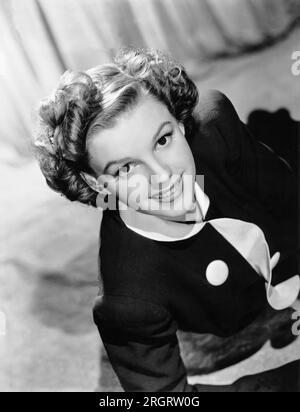 Hollywood, Kalifornien: ca. 1940 ein MGM-Studioporträt der Schauspielerin Judy Garland. Stockfoto