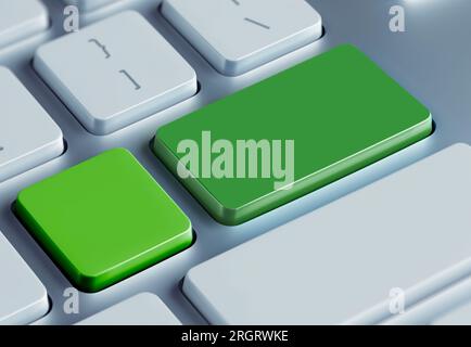 Tastatur ohne Text und Symbole. Stockfoto