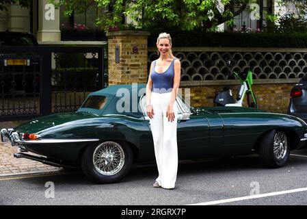 Die Sängerin und Songwriterin Leila Russack, auch bekannt als Miss Zagato. PatPhoto/Alamy Stock Stockfoto