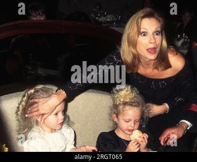 1996 Kathie Lee Gifford Cassidy Tochter Tiffany Trump Tochter von Donald Trump John Barrett/PHOTOlink.net Stockfoto