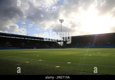 Turf Moor, Burnley, Lancashire, Großbritannien. 11. Aug. 2023. Premier League Football, Burnley gegen Manchester City; eine allgemeine Ansicht des Stadions und des Spielfelds vor dem Spiel Credit: Action Plus Sports/Alamy Live News Credit: Action Plus Sports Images/Alamy Live News Stockfoto