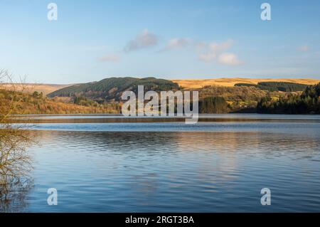 Pontsticill Reservoir in den Brecon Beacons, Südwales Stockfoto