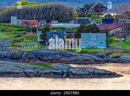 VICTORIA, BRITISH COLUMBIA - 11. Mai 2023: Victoria ist die Hauptstadt der kanadischen Provinz British Columbia, die sich an der Südspitze von V befindet Stockfoto