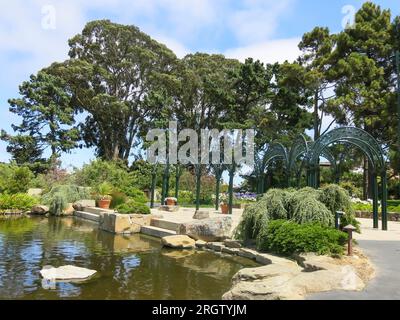 Presidio von San Francisco - in der Nähe der Chestnut St. Eingang Stockfoto