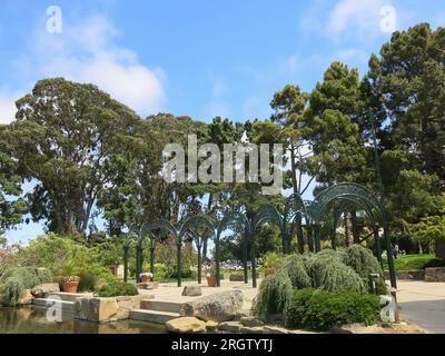 Presidio von San Francisco - in der Nähe der Chestnut St. Eingang Stockfoto