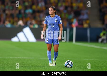 Selma Bacha #13 of France während des FIFA Women's World Cup 2023 Quarter-Final-Spiels Australia Women vs France Women im Suncorp Stadium, Brisbane, Australien, 12. August 2023 (Foto: Patrick Hoelscher/News Images) Stockfoto