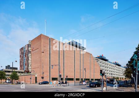 Das Panum-Gebäude, das die Fakultät für Gesundheit und Medizinische Wissenschaften der Universität Kopenhagen beherbergt; Kopenhagen, Dänemark Stockfoto