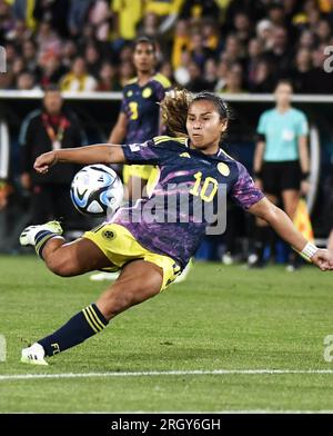 Sydney, Australien. August 2023. Die kolumbianische Leicy Santos im Stadion Australien in Sydney, Australien während der FIFA Frauen-Weltmeisterschaft 2023 (Kleber Osorio) Kredit: Kleber Osorio/Alamy Live News Stockfoto