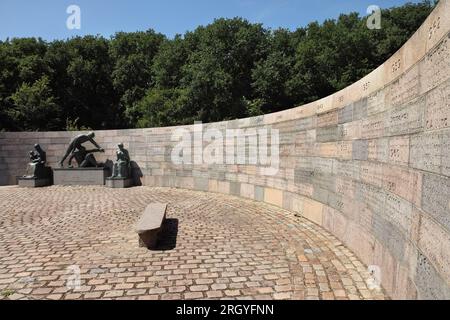 Das Fishermen's Memorial, Esbjerg, Dänemark. Stockfoto