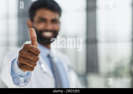 Keine Sorge, du bist in guten Händen, alles wird gut. Stockfoto