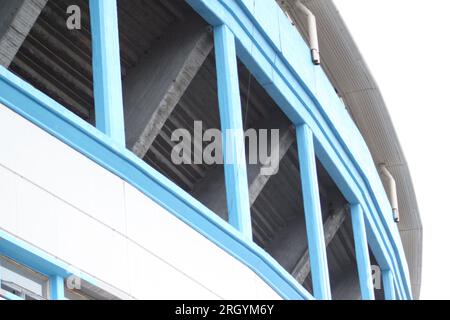 Avellaneda, Buenos Aires, Argentinien. 10. Oktober 2013. Malerarbeiten im Presidente Peron Stadium des Racing Club de Avellaneda. Verdienst: Fabidecisions Stockfoto