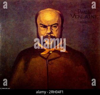 Paul Verlaine 1902 von Félix Vallotton Stockfoto