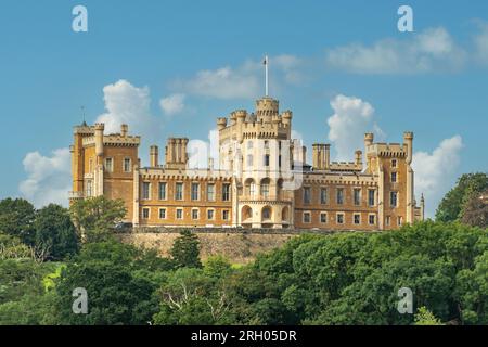 Belvoir Castle, in der Nähe von Grantham, Leicestershire, England Stockfoto