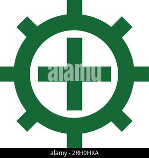 „Safety First“-Symbol Vektordarstellung Symboldesign Stock Vektor