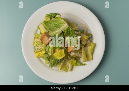 Caesar Salat Stockfoto