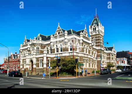 Dunedin High and District Court Building, Dunedin, Otago District, South Island, Neuseeland Stockfoto