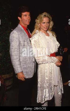 Alan Thicke und Shelley Smith aus den 1980er Jahren Kredit: Ralph Dominguez/MediaPunch Stockfoto