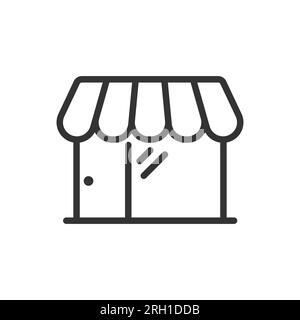 Symbol für Gliederungsvektor anzeigen Stock Vektor