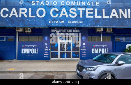 Carlo Castellani Arena - der offizielle Spielplatz des FC Empoli Stockfoto
