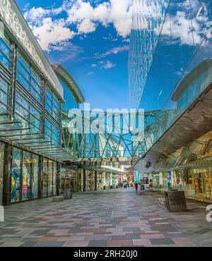 Das Einkaufszentrum Highcross in Leicester. Stockfoto