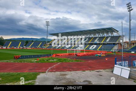 Carlo Castellani Arena - der offizielle Spielplatz des FC Empoli Stockfoto