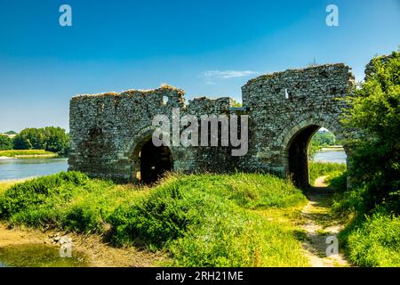 Sommererlebnisse im schönen seine-Tal - Indre-et-Loire - Frankreich Stockfoto