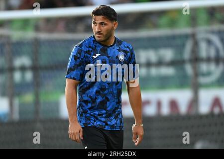 Cesena, Italien. 12. Aug. 2023. SEAD Kolasinac (Atalanta BC) während des Juventus FC vs Atalanta BC, Freundschafts-Fußballspiels in Cesena, Italien, August 12 2023 Kredit: Independent Photo Agency/Alamy Live News Stockfoto