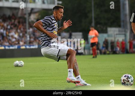 Cesena, Italien. 12. Aug. 2023. Danilo (FC juventus) während des FC Juventus gegen Atalanta BC, Freundschaftsspiel in Cesena, Italien, August 12 2023 Kredit: Independent Photo Agency/Alamy Live News Stockfoto