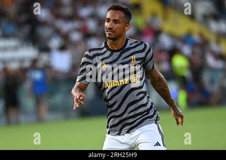 Cesena, Italien. 12. Aug. 2023. Danilo (FC juventus) während des FC Juventus gegen Atalanta BC, Freundschaftsspiel in Cesena, Italien, August 12 2023 Kredit: Independent Photo Agency/Alamy Live News Stockfoto