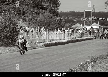 2023 Heritage Sprint Classic Motorcycle Event im Bettershanger Park Deal Kent UK Stockfoto