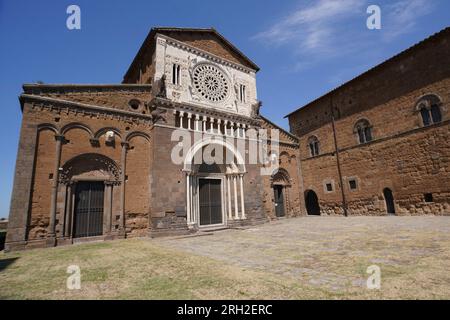 Kirche San Pietro (Basilika di San Pietro - Toskanien, Italien Stockfoto