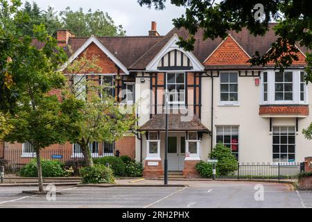 Yateley Manor School, eine unabhängige Vorbereitungsschule für Mädchen und Jungen, Yateley, Hampshire, England, Großbritannien Stockfoto