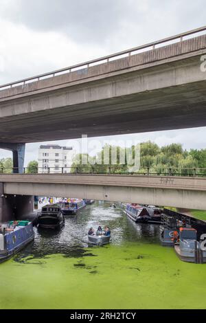 Paddington Basin Flyover, West London Stockfoto