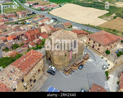eremitage von Christus in Briones La Rioja Spanien nominierte schöne Stadt Stockfoto