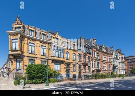 Jugendstil in Ambiorix Brüssel Stockfoto