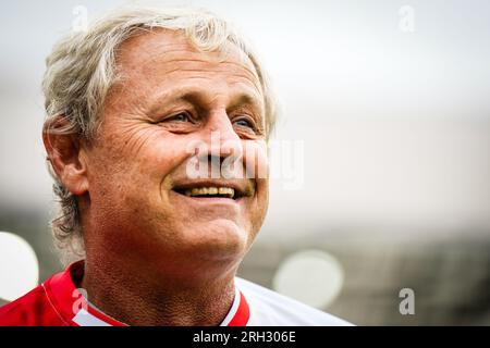 Rotterdam, Niederlande. 13. Aug. 2023. Rotterdam - Peter Houtman während des Eredivisie-Spiels Feyenoord gegen Fortuna Sittard im Stadion Feijenoord De Kuip am 13. August 2023 in Rotterdam, Niederlande. Kredit: Box to box images/Alamy Live News Stockfoto