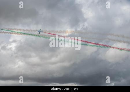 GLOUCESTERSHIRE, ENGLAND - 15. Juli 2023: Royal Saudi Air Force BAE Systems Hawk MK65 Hawks bei RIAT 2023 Stockfoto