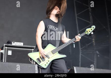 Crowbar live beim Bloodstock Open Air Festival 2023 in Catton Park, Derbyshire, Großbritannien. Foto: John Lambeth/Alamy Stockfoto