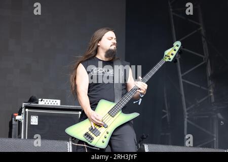 Crowbar live beim Bloodstock Open Air Festival 2023 in Catton Park, Derbyshire, Großbritannien. Foto: John Lambeth/Alamy Stockfoto