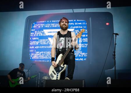 Seething Aklira, live beim Bloodstock Open Air Festival 2023 in Catton Park, Derbyshire, Großbritannien. Foto: John Lambeth/Alamy Stockfoto