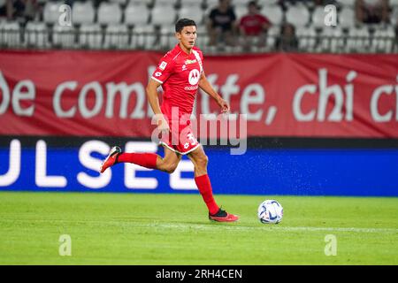 Monza, Italien. 13. Aug. 2023. Matteo Pessina (#32 AC Monza) während des italienischen Cup, Coppa Italia, 1. Runde Fußballspiel zwischen AC Monza und AC Reggiana 1919 am 13. August 2023 im U-Power Stadium in Monza, Italien - Photo Morgese Credit: Alessio Morgese/E-Mage/Alamy Live News Stockfoto