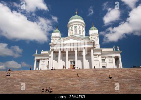 Kathedrale von Helsinki in Helsinki Finnland Europa Stockfoto
