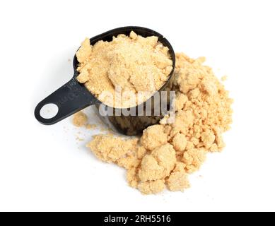 Carrageen oder Carrageenine isoliert auf weißem Hintergrund. Stockfoto